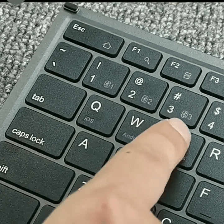 Foldable Touchpad Keyboard