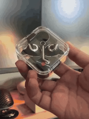 TWS Earbud with Transparent Case