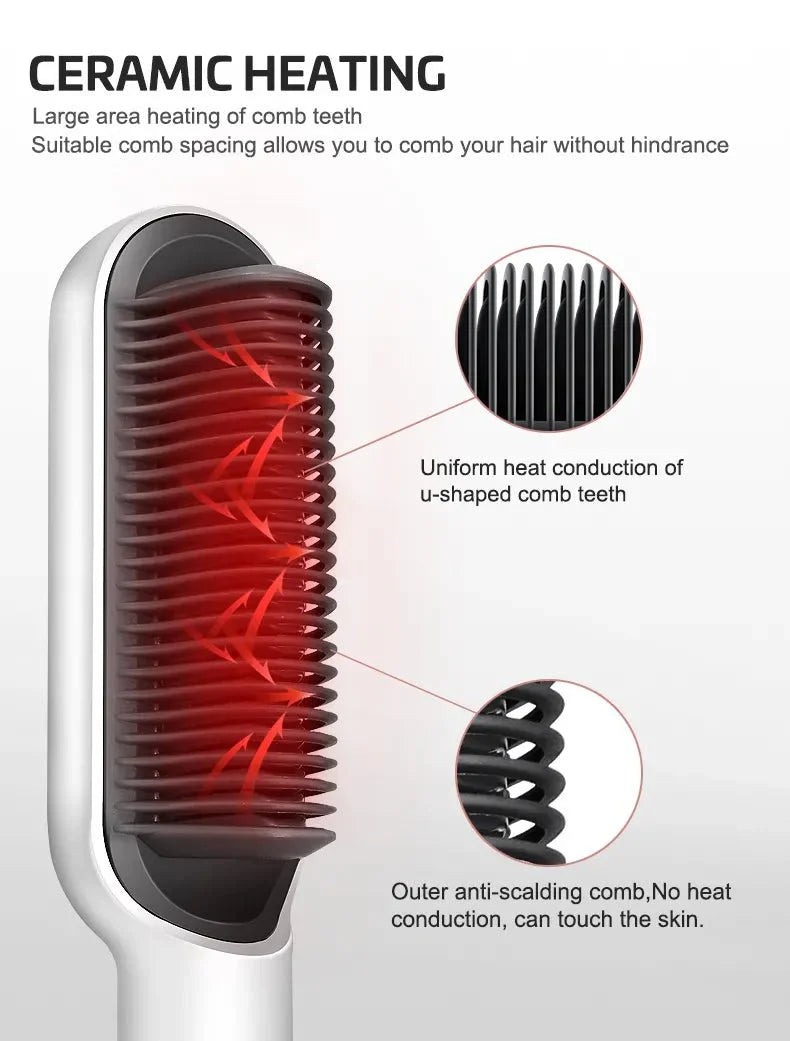 Hair Straightening Comb