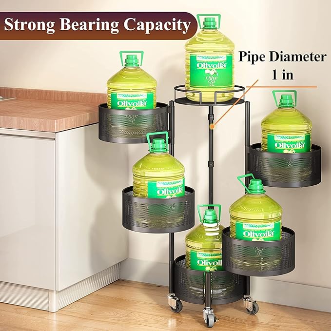 Multipurpose Basket Bowls Stand