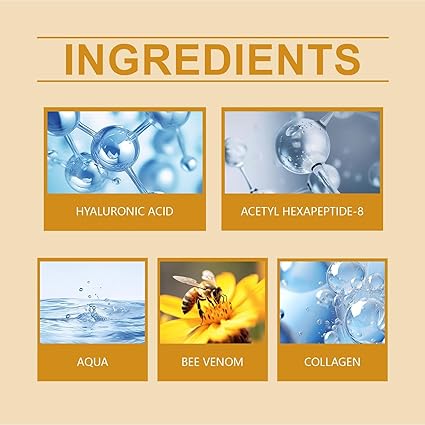 Bee Venom Botox Wrinkle Cream - Look Young