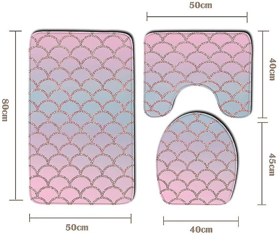 Toilet Mat Set