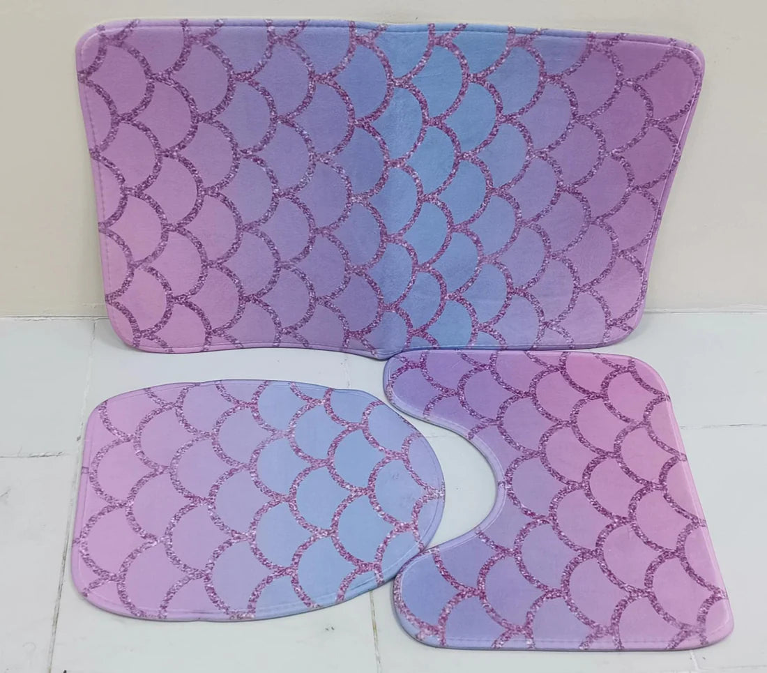 Toilet Mat Set