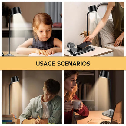 BT Speaker with Wireless Charger 4-in-1