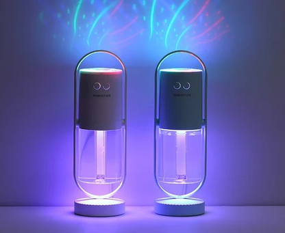 Air Humidifier ! Air Purifier with USB & Projection Night Lights