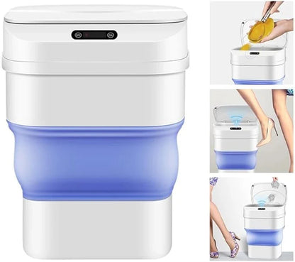 Smart Sensor Folding  Trash Can