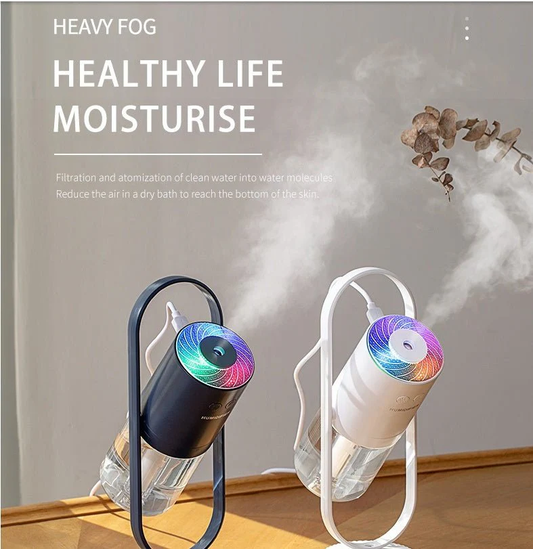 Air Humidifier ! Air Purifier with USB & Projection Night Lights