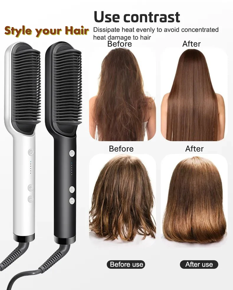 Hair Straightening Comb