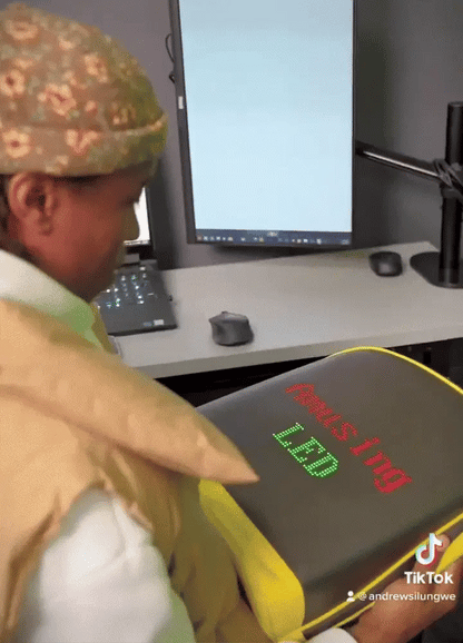 LED Display Backpack