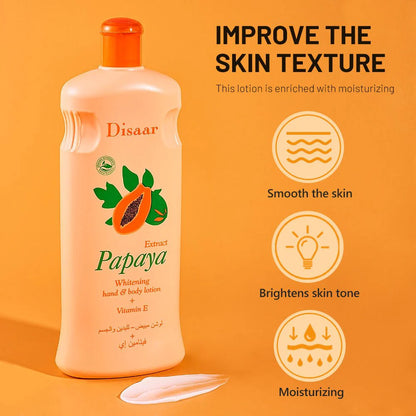 Papaya Whitening Hand & Body Lotion + Vitamin E