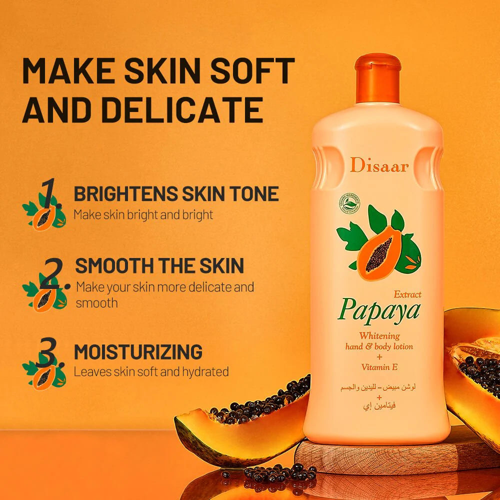 Papaya Whitening Hand & Body Lotion + Vitamin E