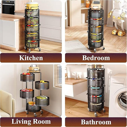 Multipurpose Basket Bowls Stand
