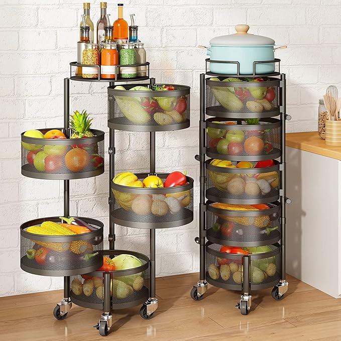 Multipurpose Basket Bowls Stand