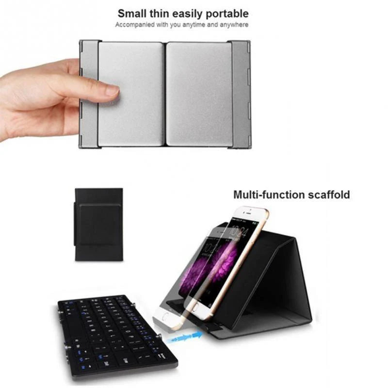 Intelligent Pocket Folding Keyboard-Travel Edition