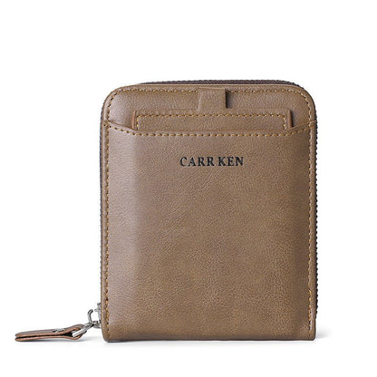 Men's Casual  Zipper Wallet