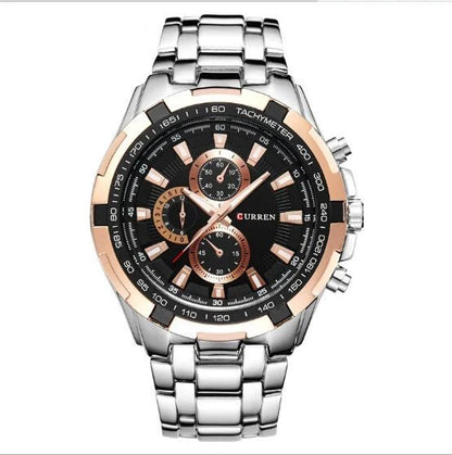 Men's Steel Belt Quartz Watch