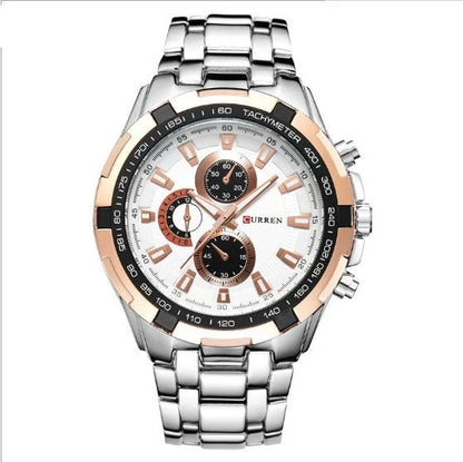 Men's Steel Belt Quartz Watch