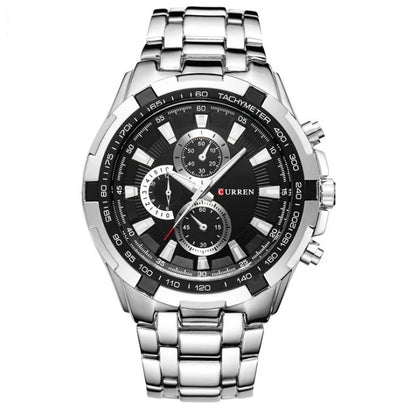 Men's Steel Belt Quartz Watch