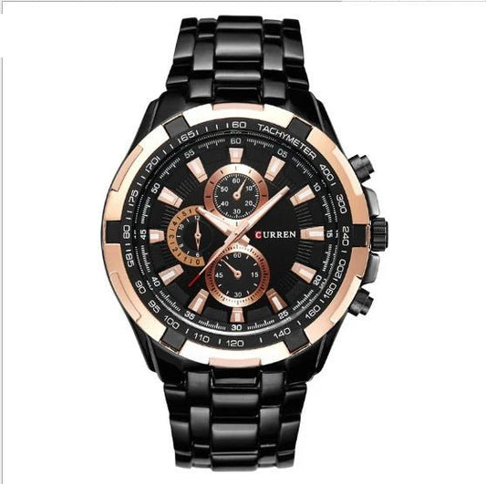 Men's Steel Belt Quartz Watch