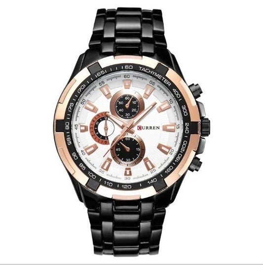 Men's Steel Belt Quartz Watch