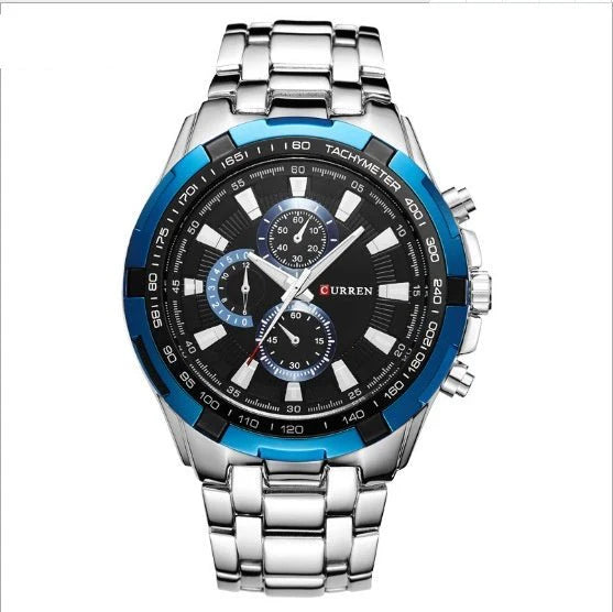 Men's Steel Belt Quartz Watch