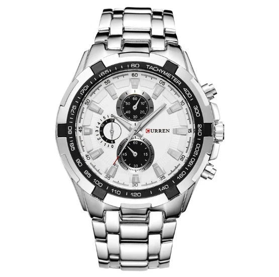 Men's Steel Belt Quartz Watch