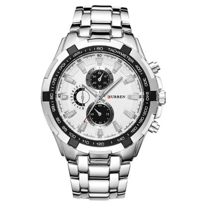 Men's Steel Belt Quartz Watch