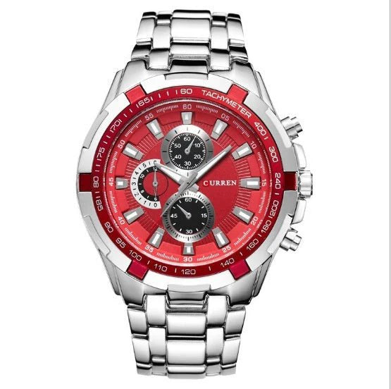 Men's Steel Belt Quartz Watch