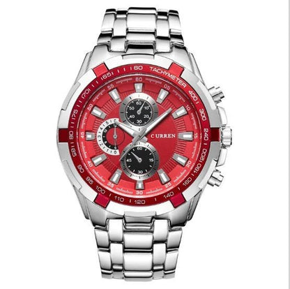 Men's Steel Belt Quartz Watch
