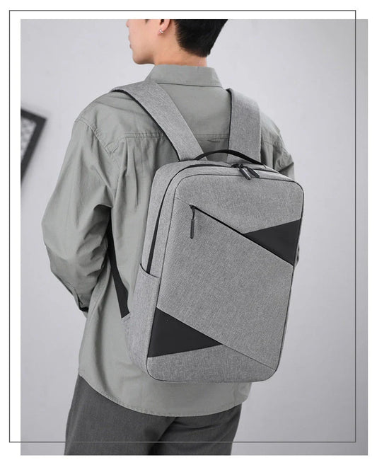 Backpack Men's Three-piece Set