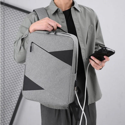 Backpack Men's Three-piece Set