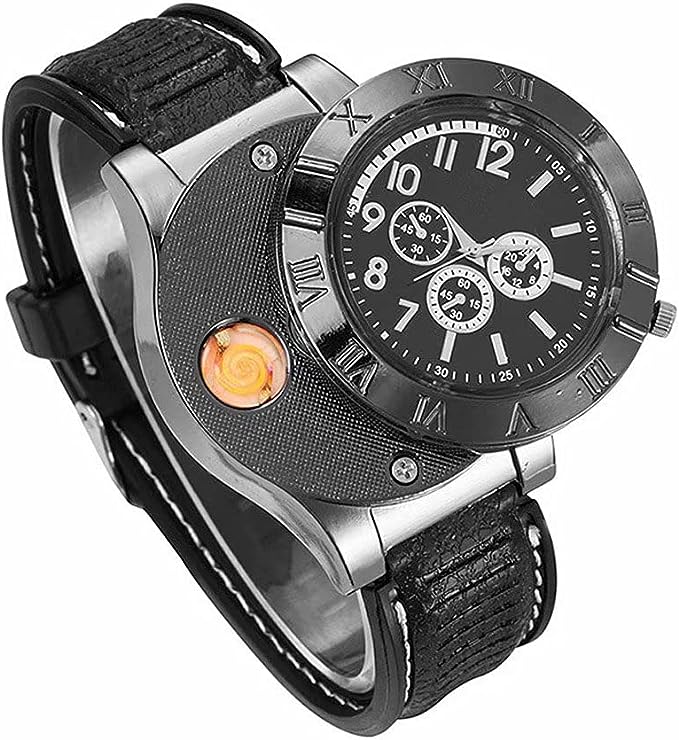 USB Lighter Watch Men's