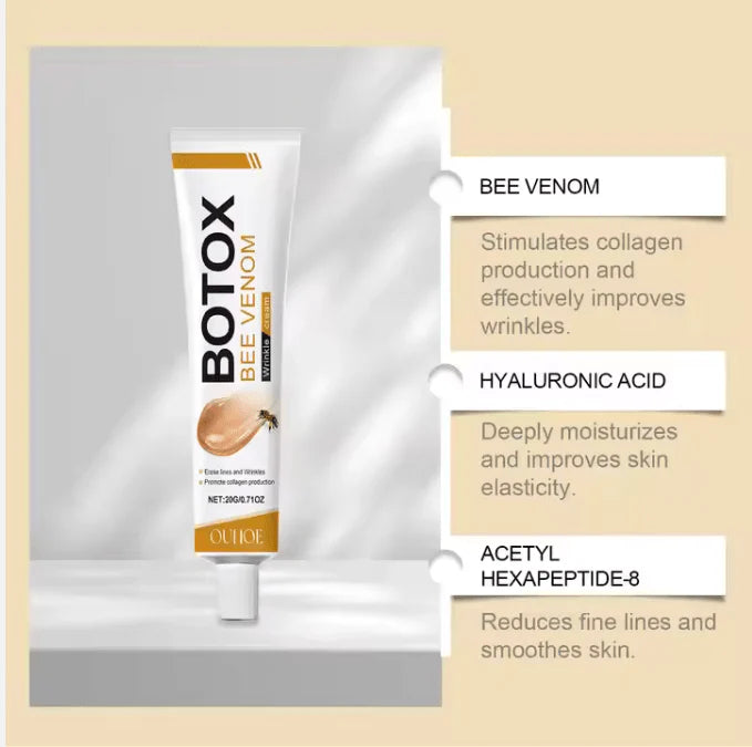 Bee Venom Botox Wrinkle Cream - Look Young