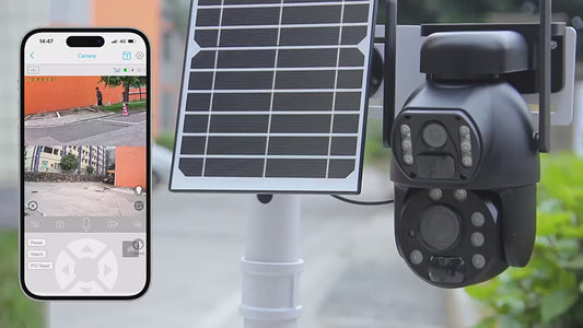 Solar Powered Security Camera - Waterproof