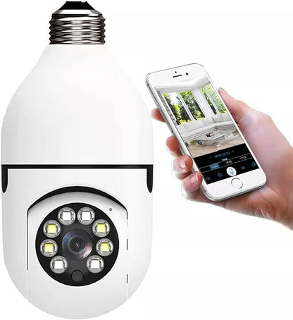 Bulb Style - Security Camera with LED Lights