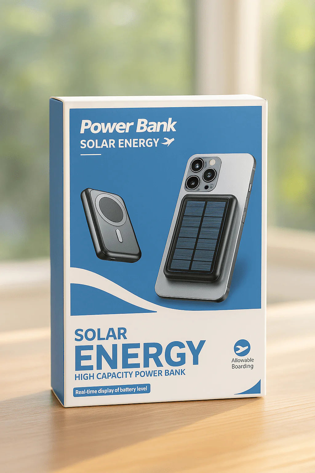 Solar Power Bank - Important Charging Device