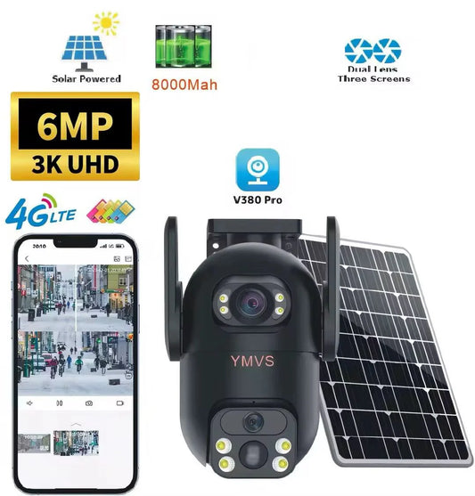 Solar Powered Security Camera - Waterproof