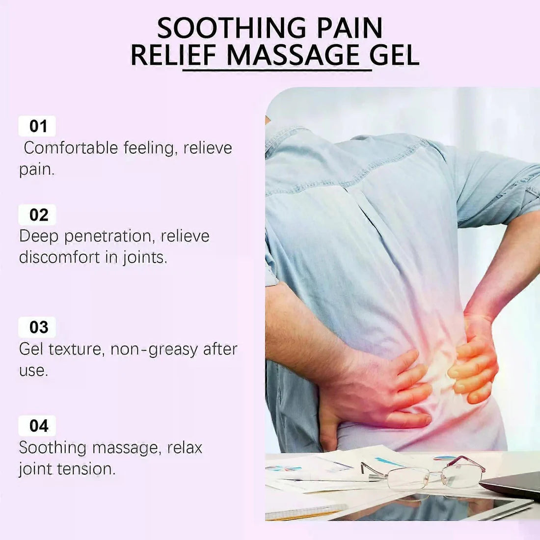 Pain Relief Massage Gel