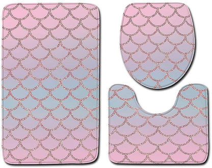 Toilet Mat Set