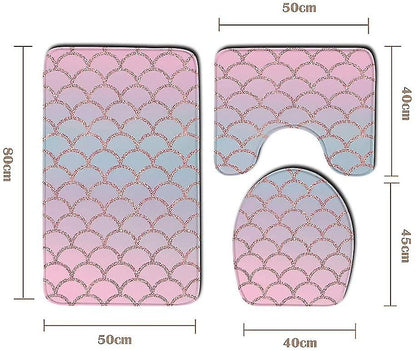 Toilet Mat Set