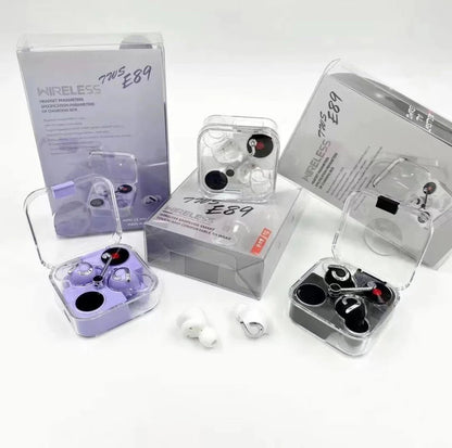 TWS Earbud with Transparent Case