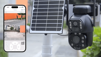 Solar Powered Security Camera - Waterproof